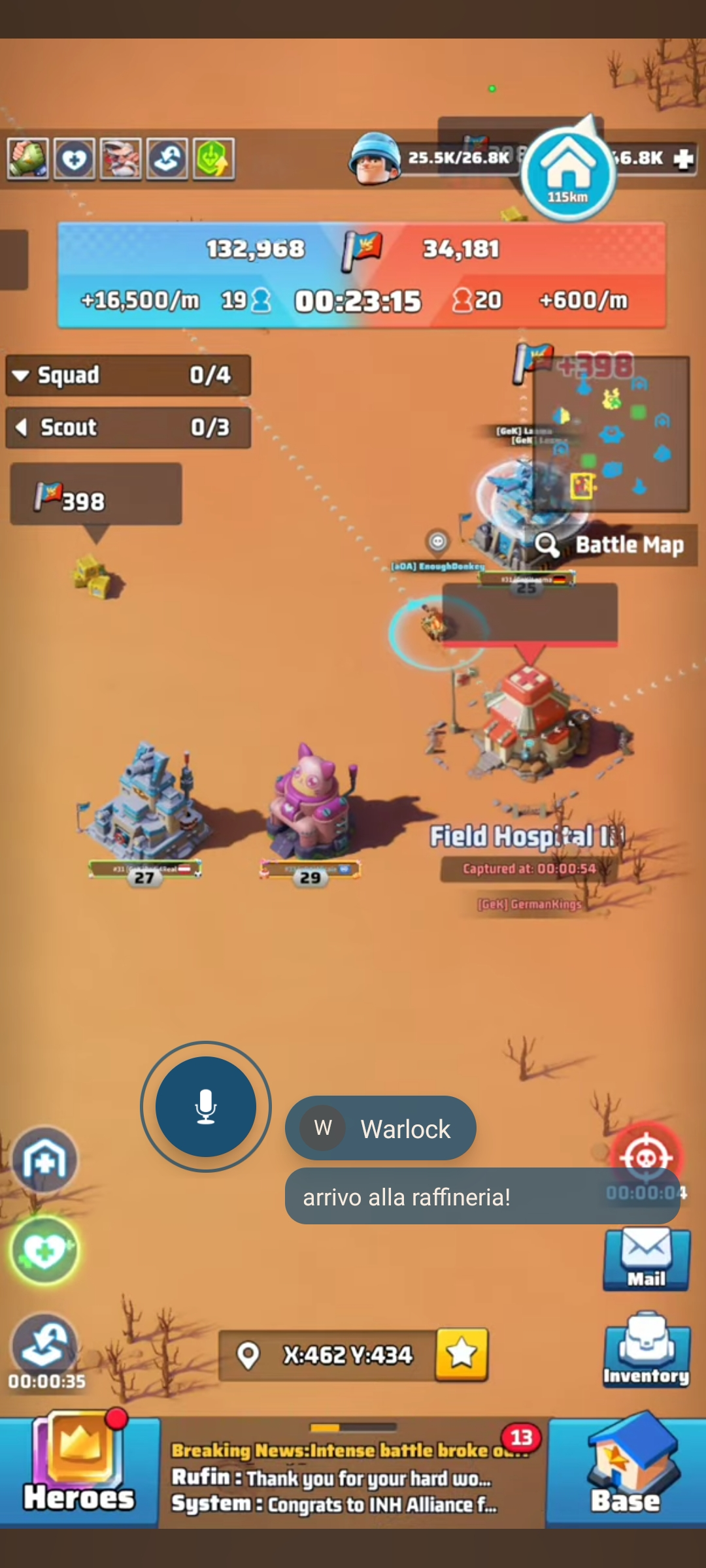 Gaming overlay translation